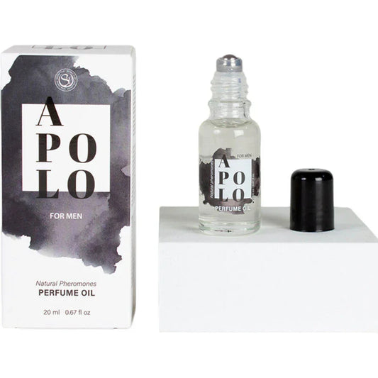 SECRETPLAY - APOLO PERFUME EN ACEITE FEROMONAS HOMBRE 20 ML - Nuvica