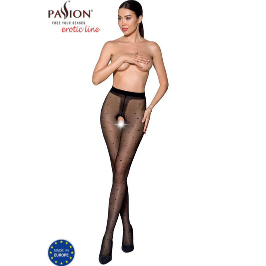 PASSION - TIOPEN 018 MEDIAS NEGRO 1/2 20 DEN - Nuvica