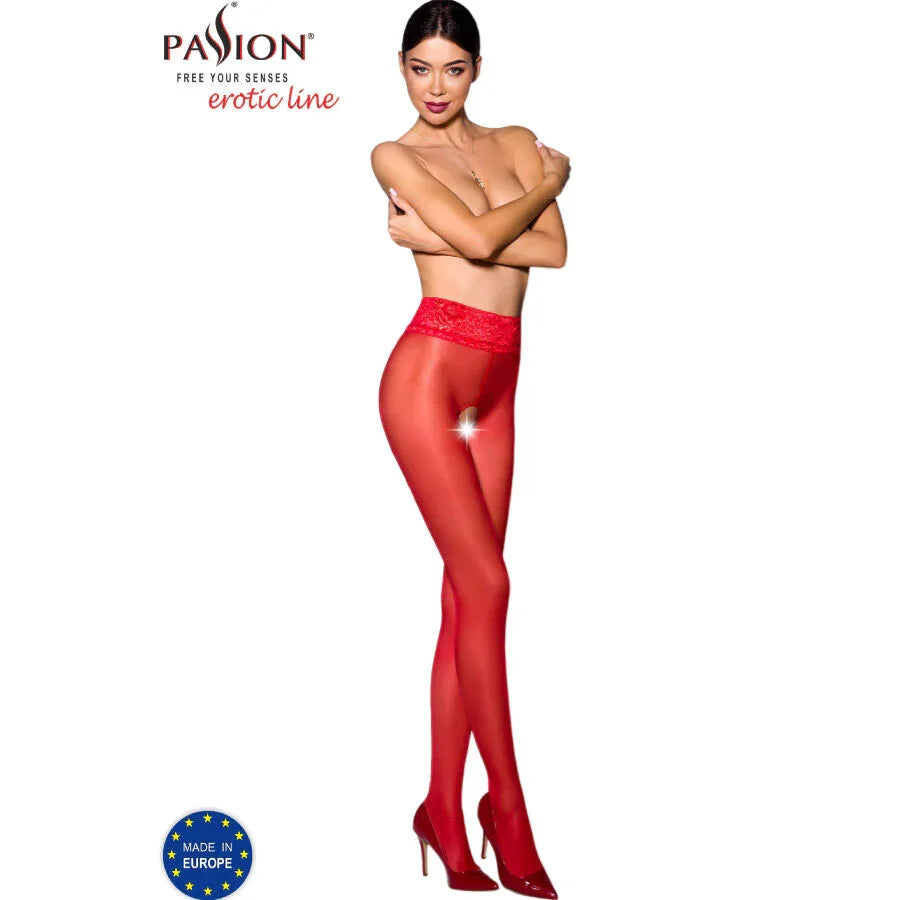PASSION - TIOPEN 008 MEDIAS BLANCO 1/2 30 DEN - Nuvica
