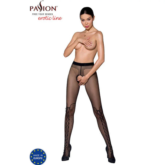 PASSION - TIOPEN 009 MEDIAS NEGRO 1/2 20 DEN - Nuvica