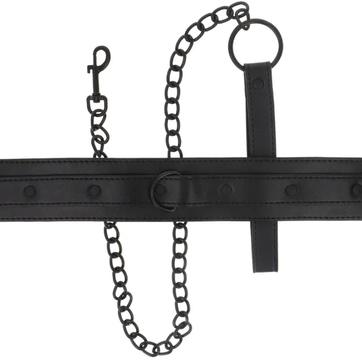 INTENSE - FETISH COLLAR DE CUERO VEGANO - Nuvica
