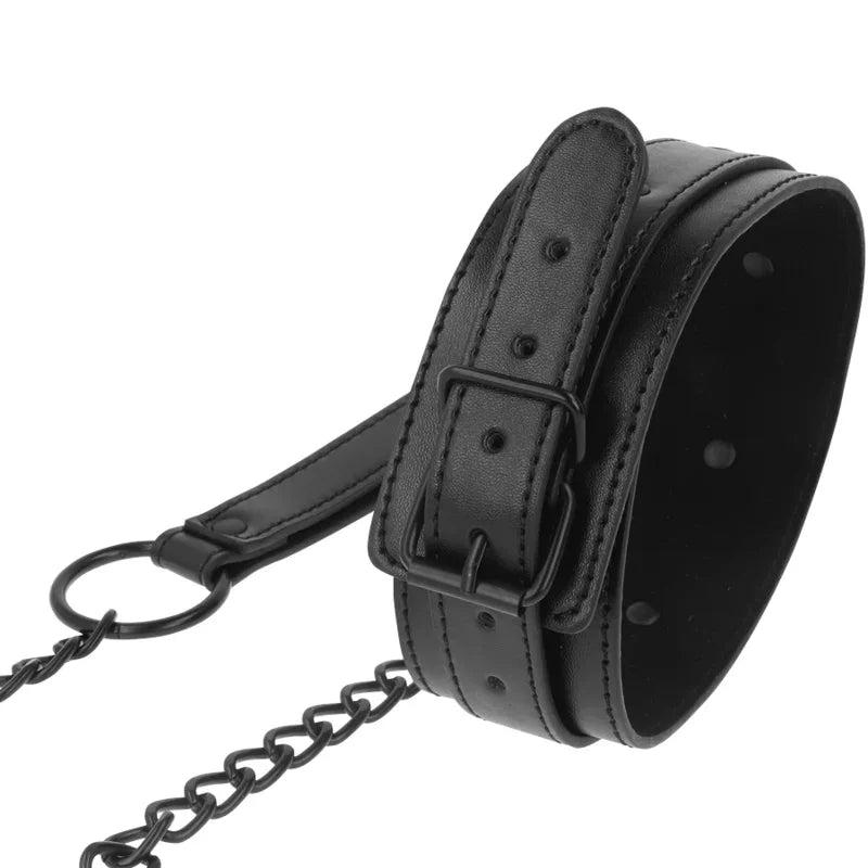 INTENSE - FETISH COLLAR DE CUERO VEGANO - Nuvica