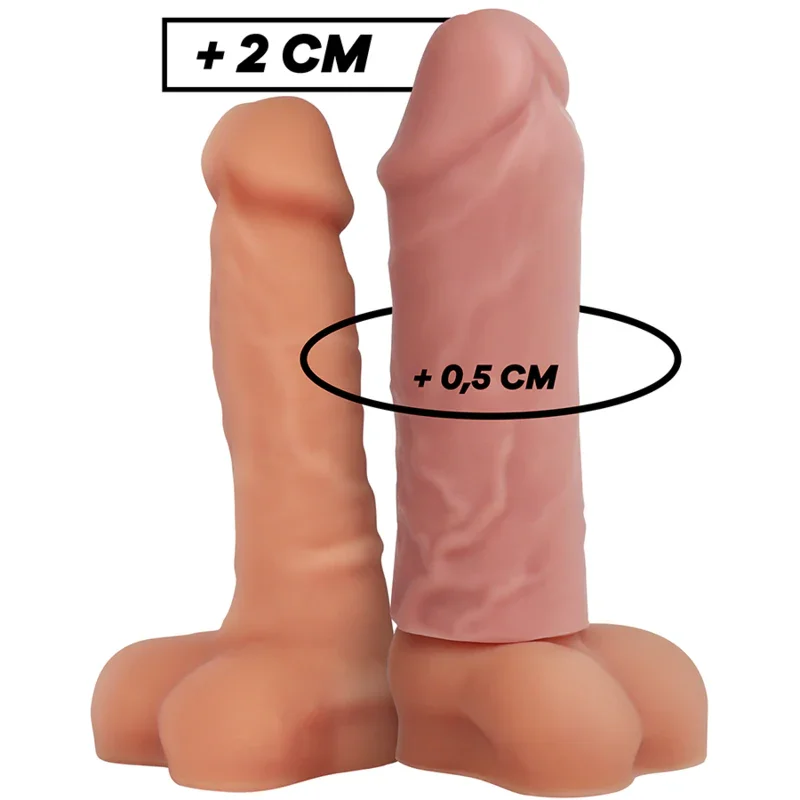 VIRILXL - EXTENSION DE PENE LIQUID SILICONE V3 NATURAL - Nuvica