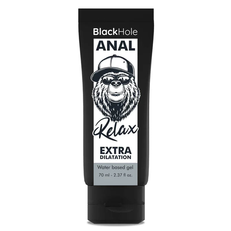 BLACK HOLE - GEL BASE AGUA DILATACIÓN ANAL 70 ML - Nuvica