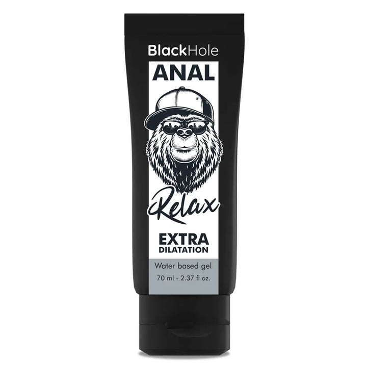 BLACK HOLE - GEL BASE AGUA DILATACIÓN ANAL 70 ML - Nuvica
