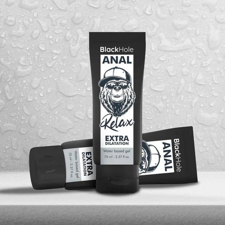 BLACK HOLE - GEL BASE AGUA DILATACIÓN ANAL 70 ML - Nuvica