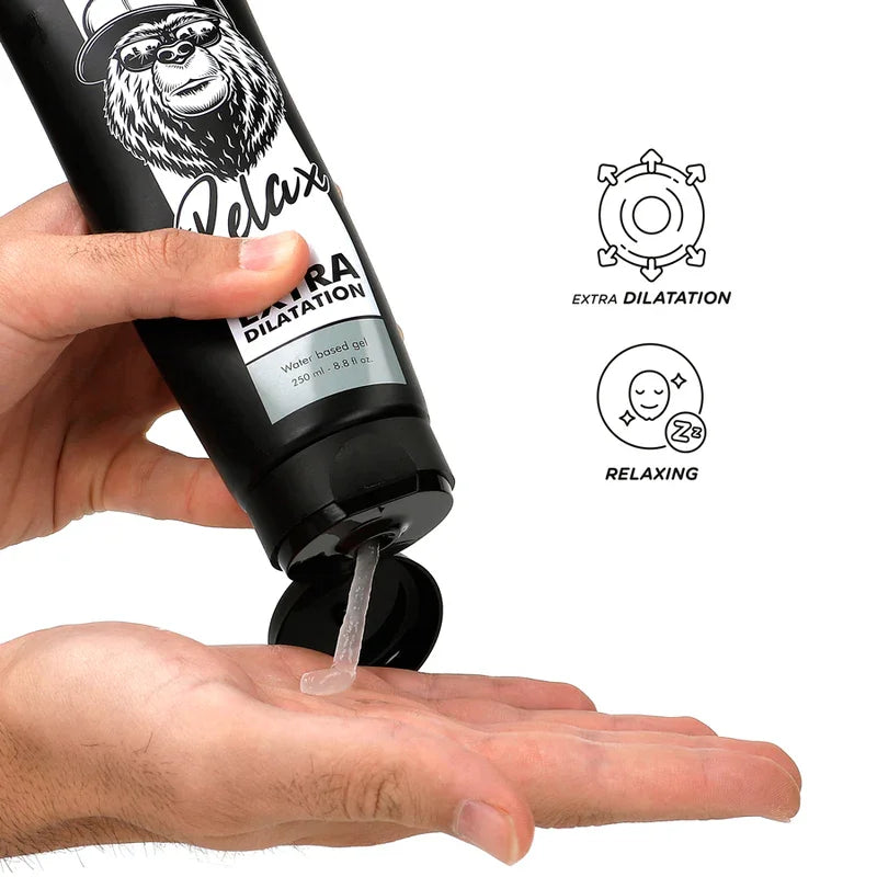 BLACK HOLE - GEL BASE AGUA DILATACIÓN ANAL 250 ML - Nuvica