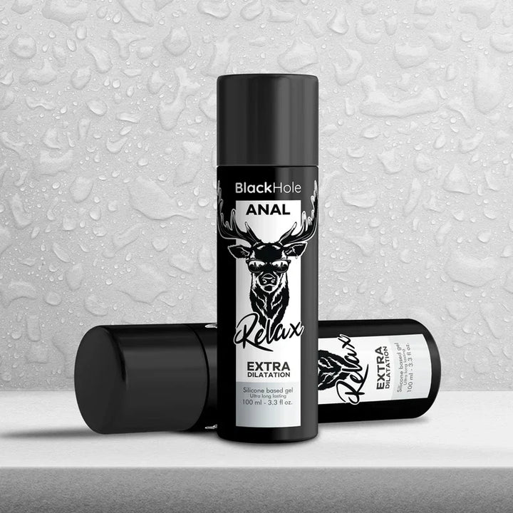 BLACK HOLE - BASE SILICONA CONCENTRADA DILATACIÓN ANAL 100 ML - Nuvica