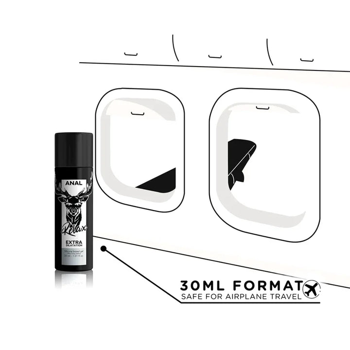 BLACK HOLE - BASE SILICONA CONCENTRADA DILATACION ANAL 30 ML - Nuvica