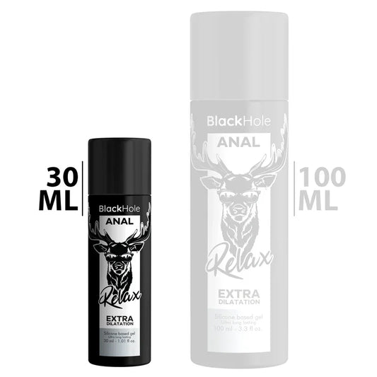 BLACK HOLE - BASE SILICONA CONCENTRADA DILATACION ANAL 30 ML - Nuvica