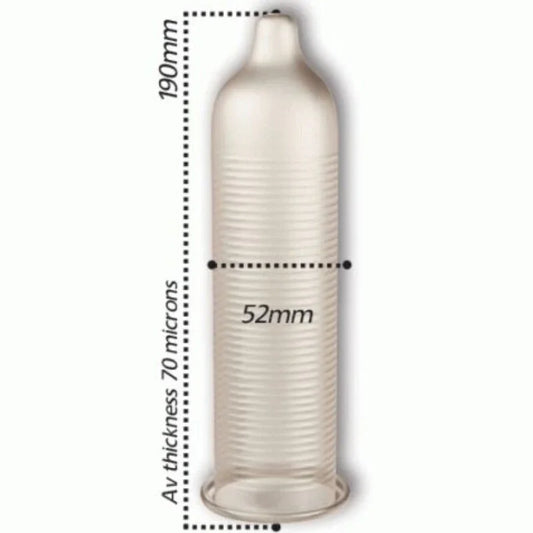 PASANTE - PRESERVATIVO EFECTO FRIO BOLSA 144 UNIDADES - Nuvica