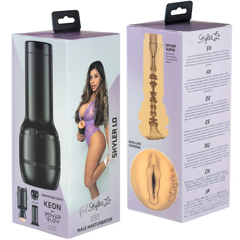 KIIROO - FEEL SKYLER LO STARS COLLECTION STROKERS POWERBLOW COMPATIBLE - Nuvica