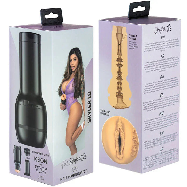 KIIROO - FEEL SKYLER LO STARS COLLECTION STROKERS POWERBLOW COMPATIBLE - Nuvica