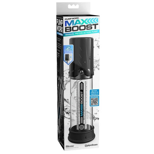 PUMP WORX - BOMBA DE ERECCION MAX BOOST NEGRO - Nuvica