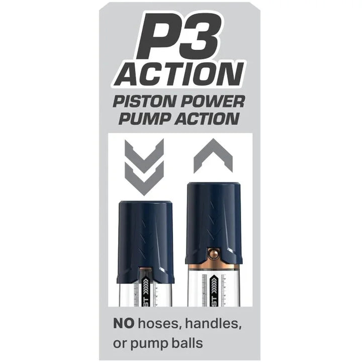 PUMP WORX - BOMBA DE ERECCION MAX BOOST AZUL - Nuvica