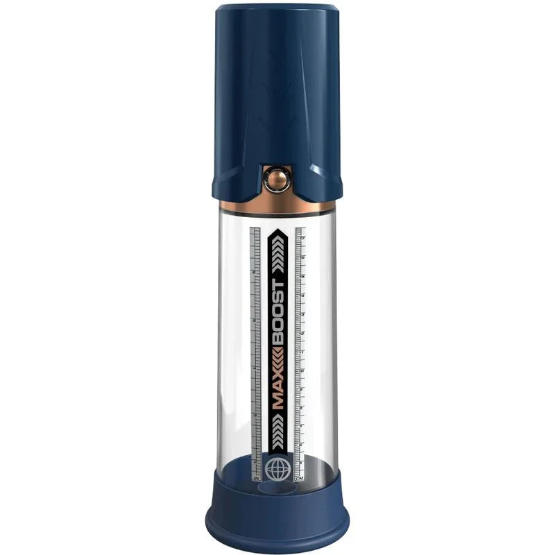 PUMP WORX - BOMBA DE ERECCION MAX BOOST AZUL - Nuvica