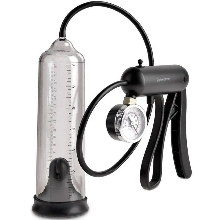 PUMP WORX - BOMBA DE POTENCIA PRO-GAUGE TRANSPARENTE - Nuvica
