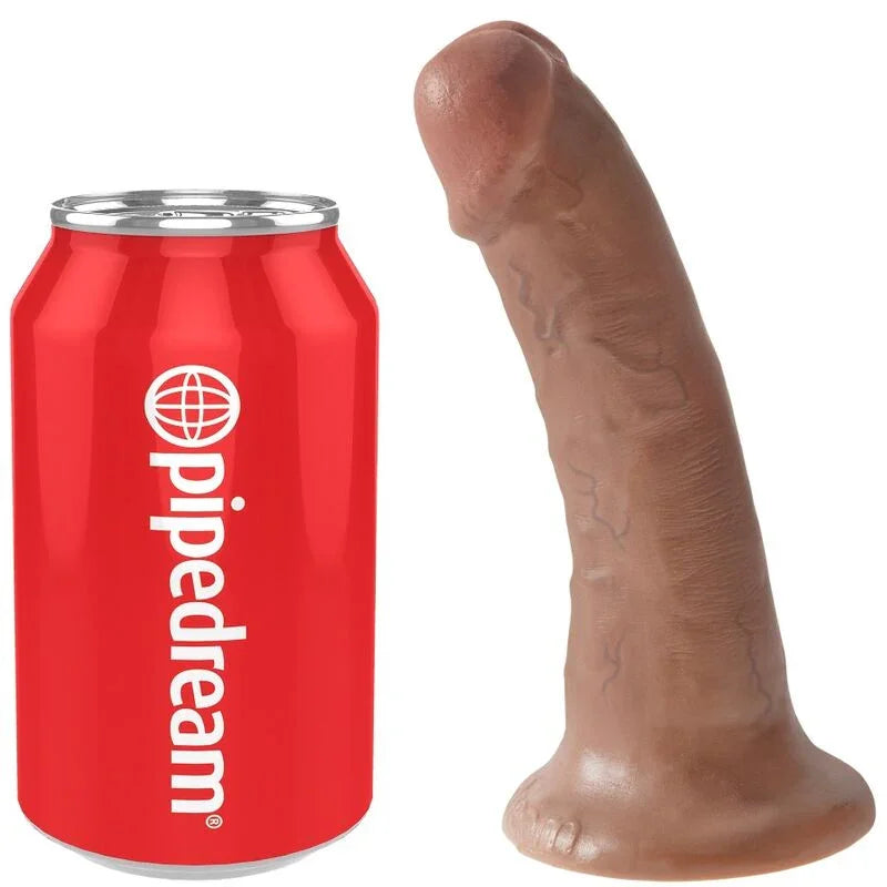 KING COCK - PENE REALÍSTICO 15 CM CARAMELO - Nuvica
