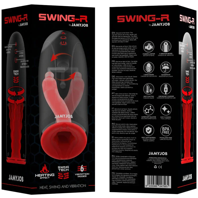 JAMYJOB - SWING-R MASTURBADOR DE CALOR, OSCILACIÓN Y VIBRACIÓN - Nuvica