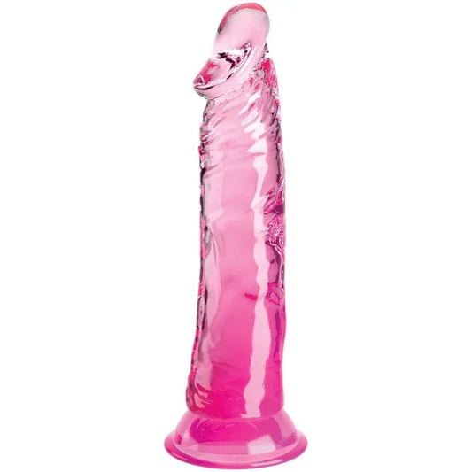 KING COCK - CLEAR PENE REALÍSTICO 19.7 CM ROSA - Nuvica