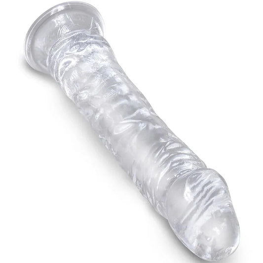 KING COCK - CLEAR PENE REALÍSTICO 19.7 CM TRANSPARENTE - Nuvica
