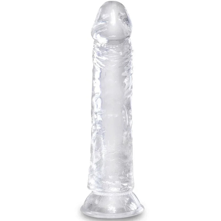KING COCK - CLEAR PENE REALÍSTICO 19.7 CM TRANSPARENTE - Nuvica