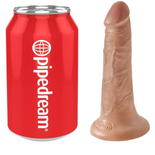 KING COCK - PENE REALÍSTICO 12 CM CARAMELO - Nuvica