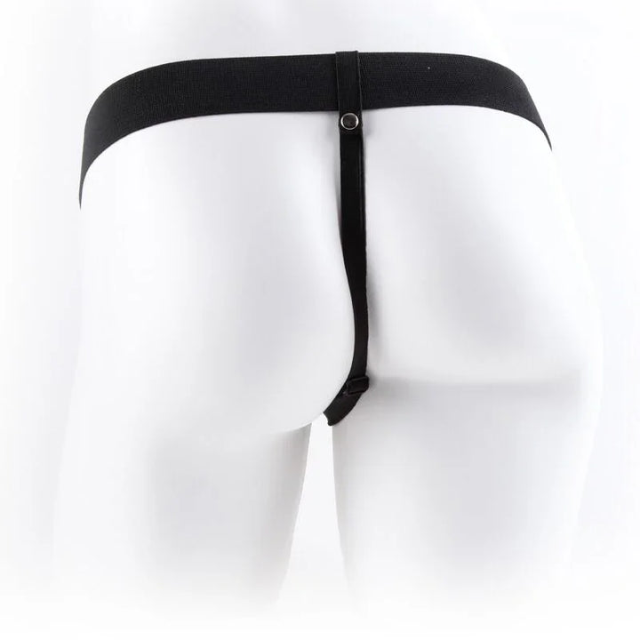 FETISH FANTASY SERIES - ARNÉS AJUSTABLE CONTROL REMOTO PENE REALÍSTICO CON TESTÍCULOS 23 CM - Nuvica