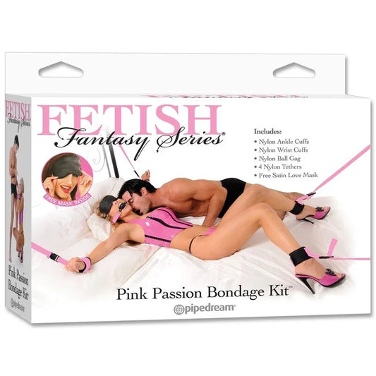 FETISH FANTASY SERIES - KIT BONDAGE ROSA - Nuvica