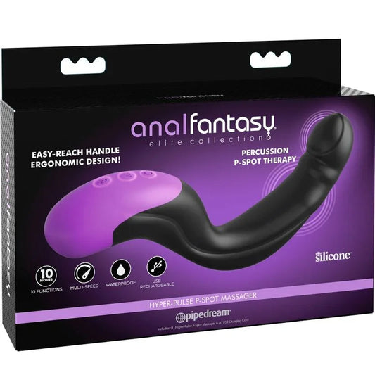 ANAL FANTASY ELITE COLLECTION - MASAJEADOR ANAL HYPER-PULSE PUNTO P - Nuvica