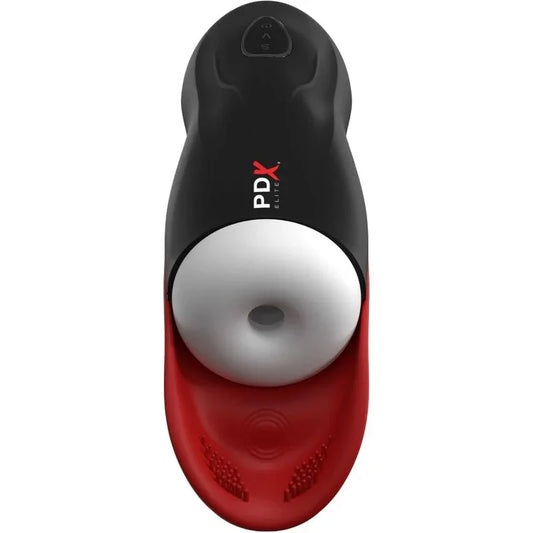 PDX ELITE - MASTURBADOR STROKER FAP-O-MATIC PRO CON BASE PARA TESTÍCULOS - Nuvica