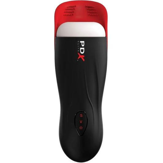 PDX ELITE - MASTURBADOR STROKER FAP-O-MATIC PRO CON BASE PARA TESTÍCULOS - Nuvica