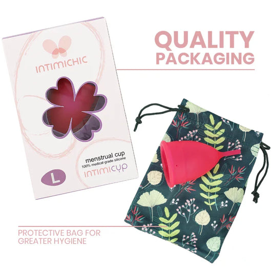 INTIMICHIC - COPA MENSTRUAL SILICONA MEDICA - TALLA L - Nuvica