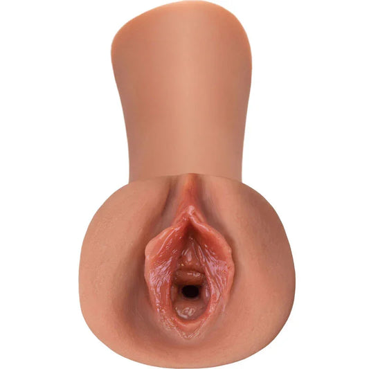 FETISH FANTASY EXTREME - MASTURBADOR MASCULINO SILICONA JUICY SNATCH CARAMELO - Nuvica