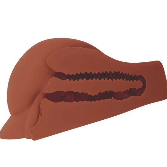 PDX PLUS - MASTURBADOR PERFECT ASS XL DOBLE ENTRADA MARRON - Nuvica