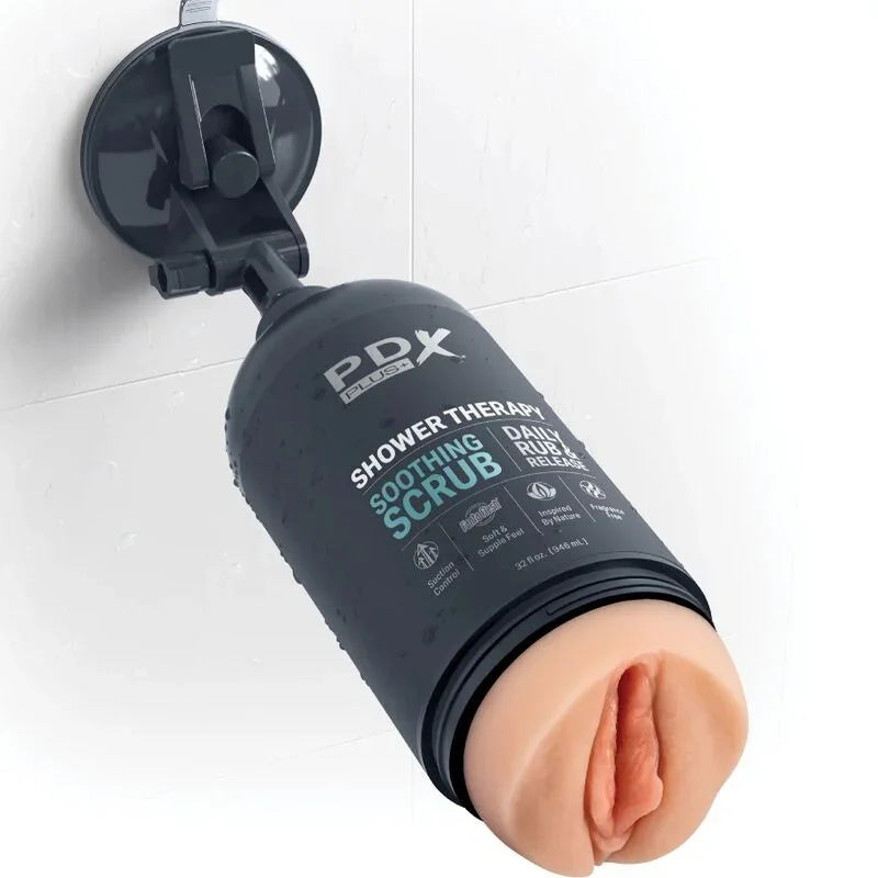 PDX PLUS - MASTURBADOR STROKER DISEÑO DISCRETO DE BOTE CHAMPU SOOTHING SCRUB - Nuvica