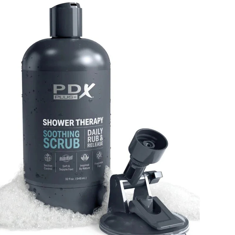 PDX PLUS - MASTURBADOR STROKER DISEÑO DISCRETO DE BOTE CHAMPU SOOTHING SCRUB - Nuvica