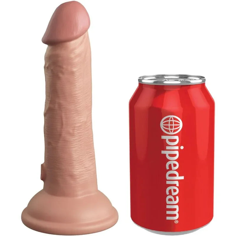 KING COCK - ÉLITE DILDO REALÍSTICO SILICONA 15.2 CM - Nuvica