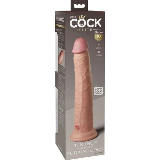 KING COCK - ÉLITE DILDO REALÍSTICO SILICONA 25.4 CM - Nuvica
