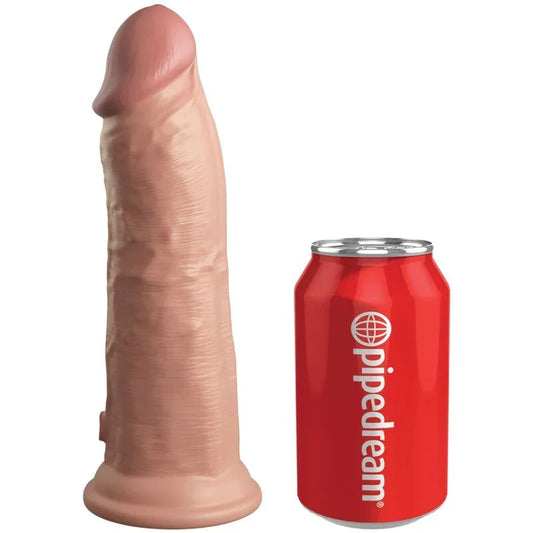 KING COCK - ÉLITE DILDO REALÍSTICO VIBRADOR & SILICONA 20.3 CM - Nuvica