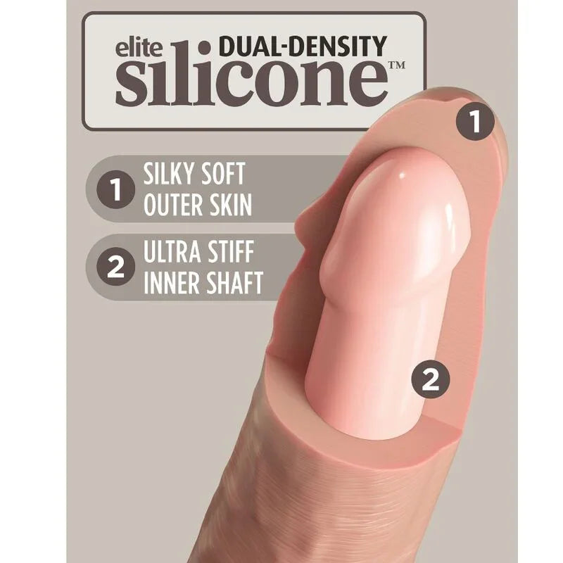 KING COCK - ÉLITE ARNÉS AJUSTABLE PARA PRINCIPIANTES CON DILDO 15.2 CM - Nuvica