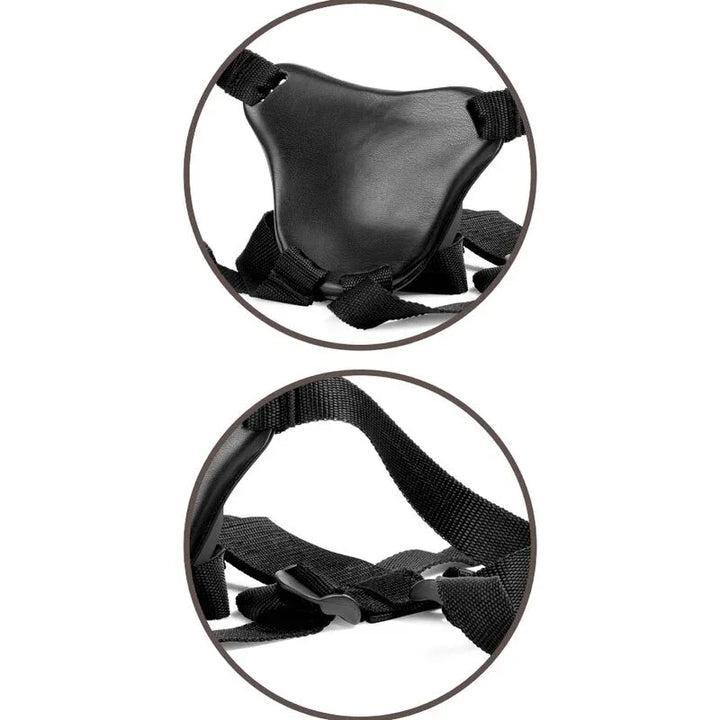 KING COCK - ÉLITE ARNÉS AJUSTABLE CONFORTABLE CON DILDO 17.8 CM - Nuvica