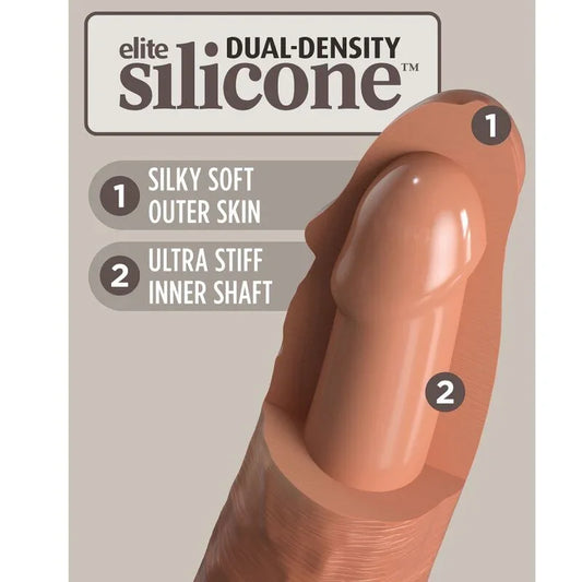 KING COCK - ÉLITE ARNÉS AJUSTABLE CONFORTABLE CON DILDO 17.8 CM - Nuvica