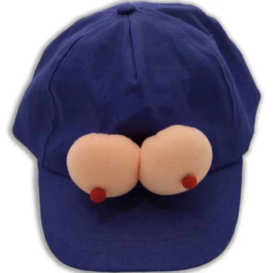 DIABLO PICANTE - GORRA CON TETAS AZUL - Nuvica