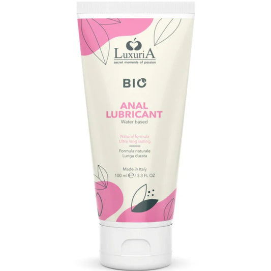 INTIMATELINE - LUXURIA BIO LUBRICANTE ANAL BASE AGUA 100 ML - Nuvica