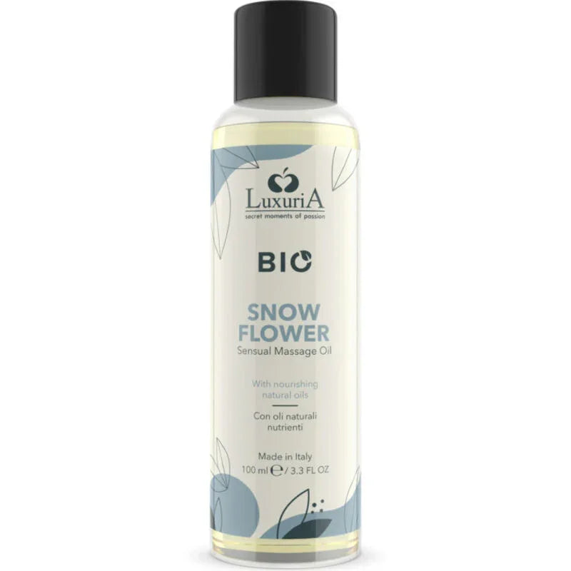 INTIMATELINE LUXURIA - BIO ACEITE MASAJE SNOW FLOWER 100 ML - Nuvica