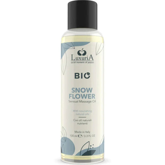 INTIMATELINE LUXURIA - BIO ACEITE MASAJE SNOW FLOWER 100 ML - Nuvica