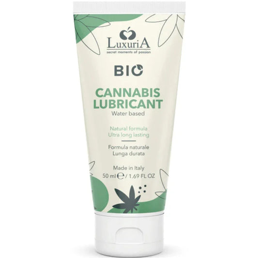 INTIMATELINE - LUXURIA BIO LUBRICANTE CANNABIS BASE AGUA 50 ML - Nuvica