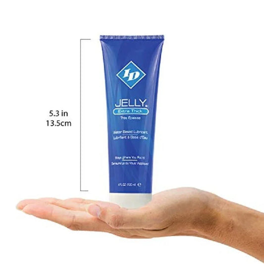 ID JELLY - LUBRICANTE BASE AGUA EXTRA THICK TRAVEL TUBE 120 ML - Nuvica