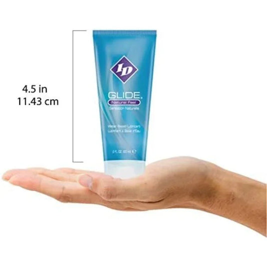 ID GLIDE - LUBRICANTE BASE AGUA ULTRA LONG LASTING TRAVEL TUBE 60 ML - Nuvica